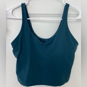 Lululemon align tank top size 6 green